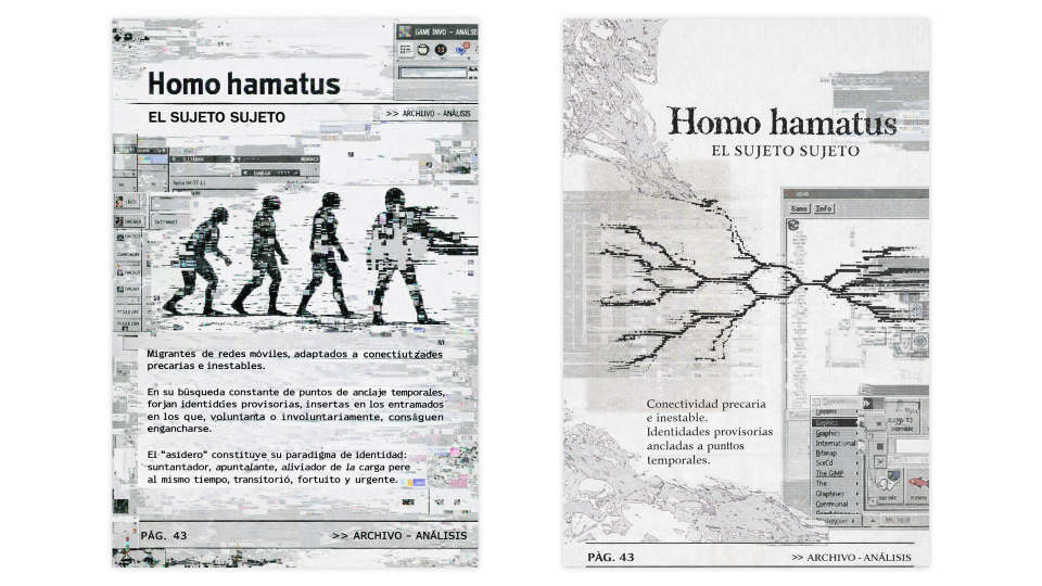 Homo hamatus. Hominización especulativa